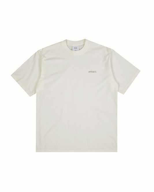 Atbash Ivory Relaxed Fit Tees