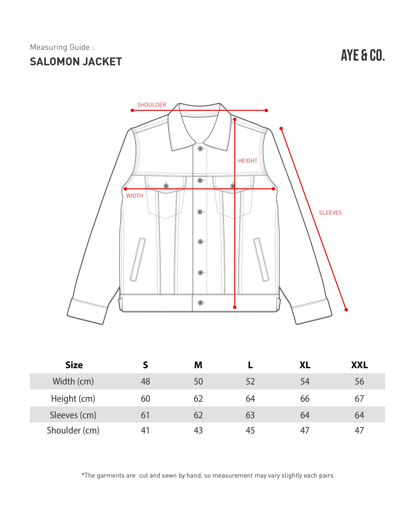 Salomon Type III Raw Indigo Jacket