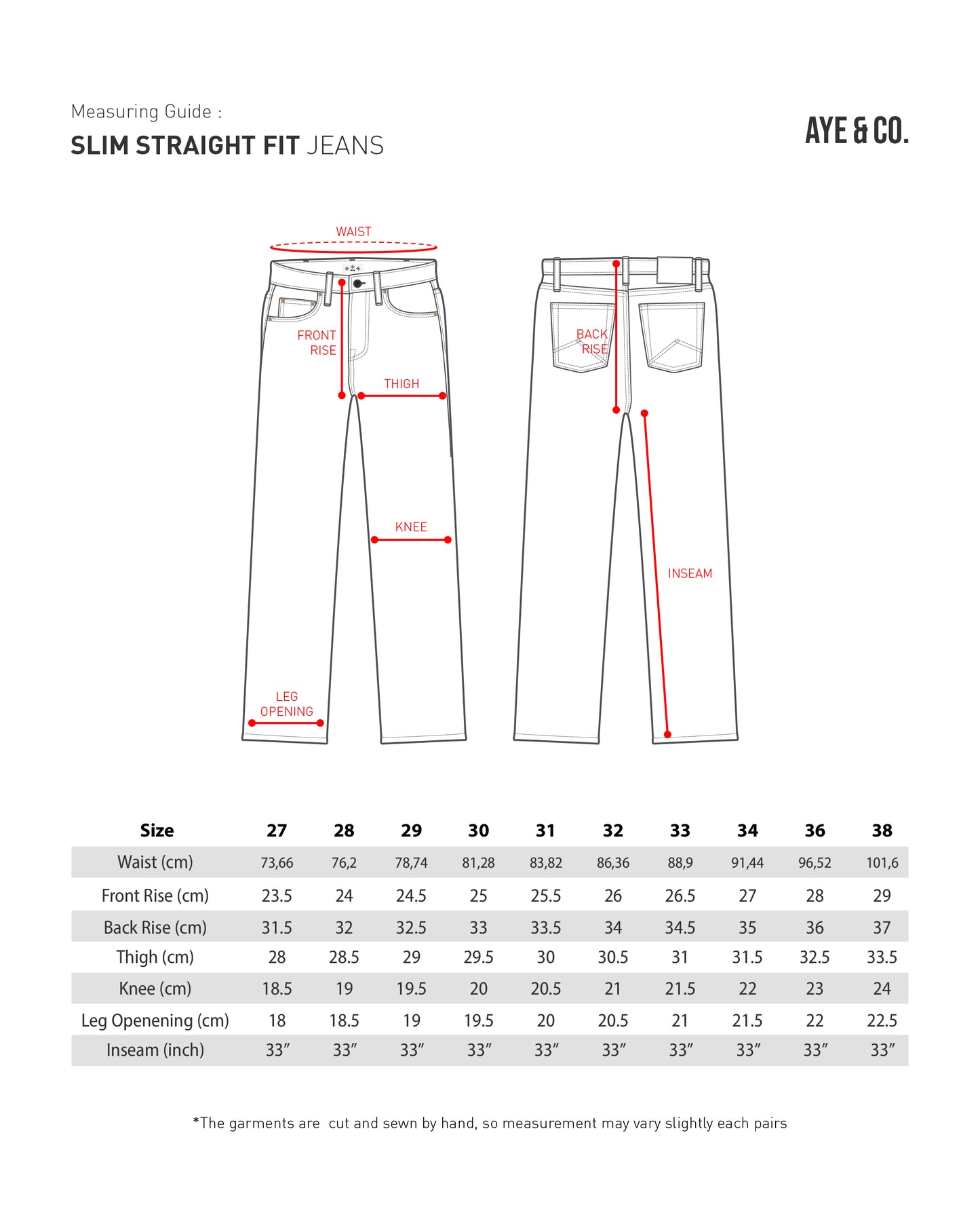 Knait Brazen Raw Slim Straight Jeans
