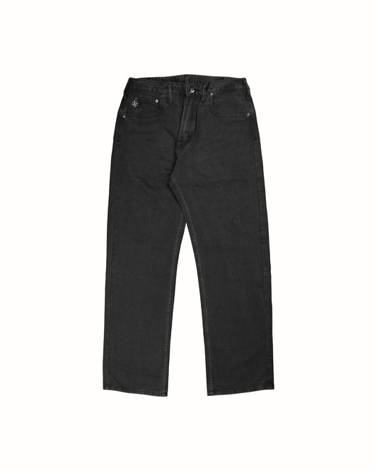Vall Black Prewashed Jeans