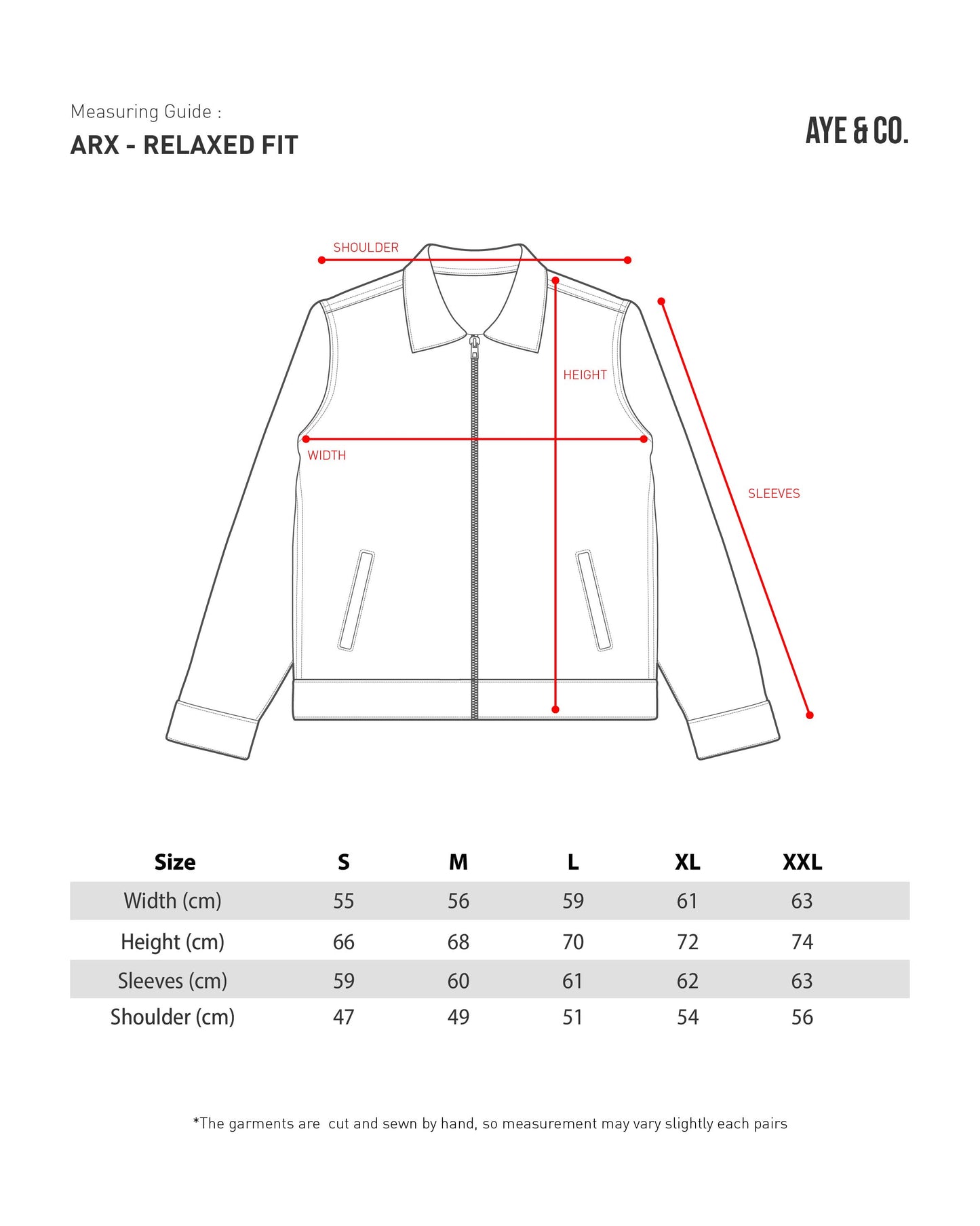 ARX Black - Relaxed Fit Jacket