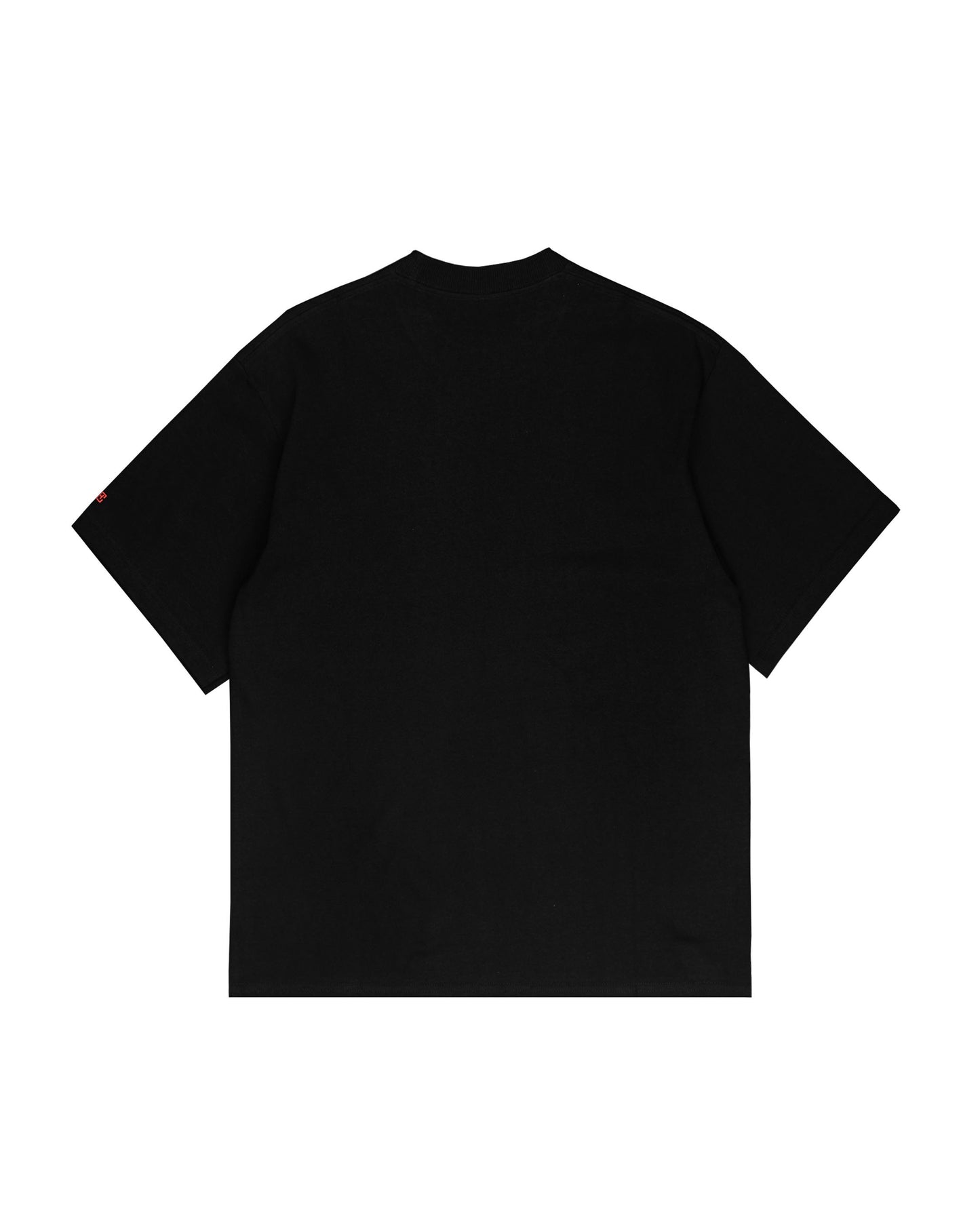 Lustro Black Relaxed Fit Pocket Tees