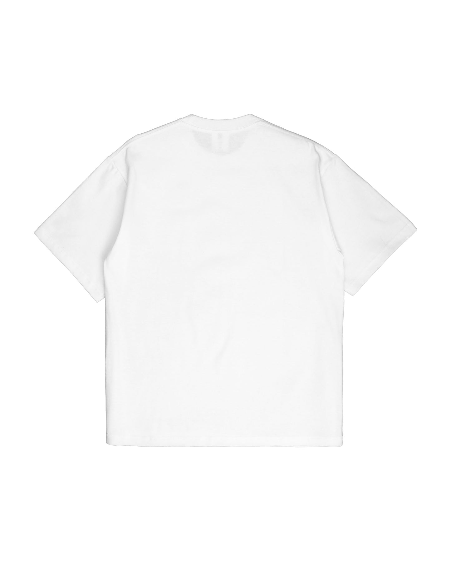 Lustro White Relaxed Fit Pocket Tees