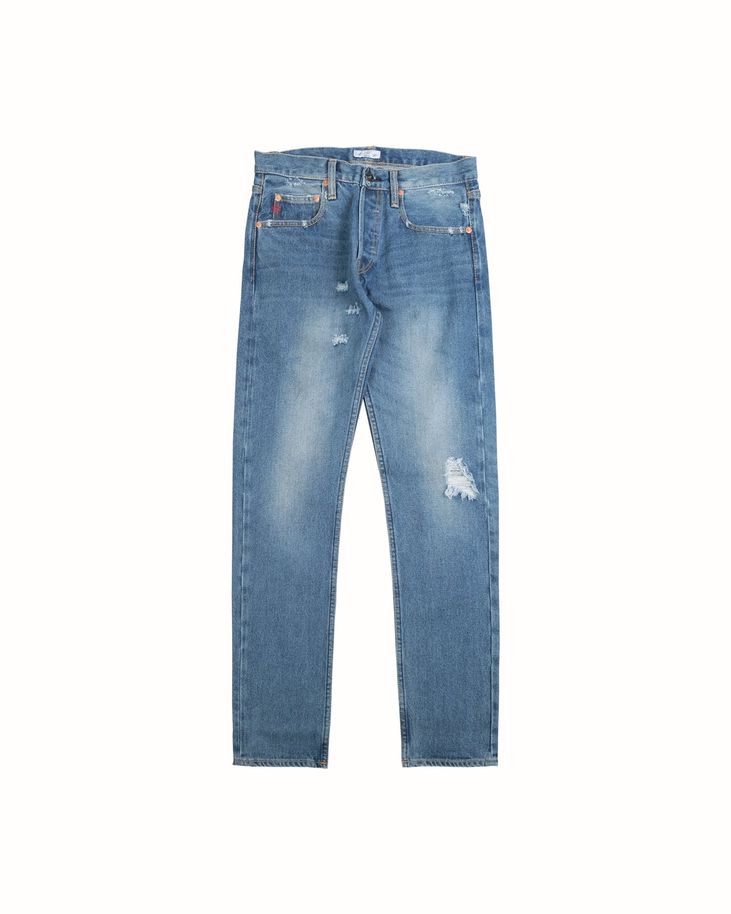 Knight West Jeans - Distressed Washed