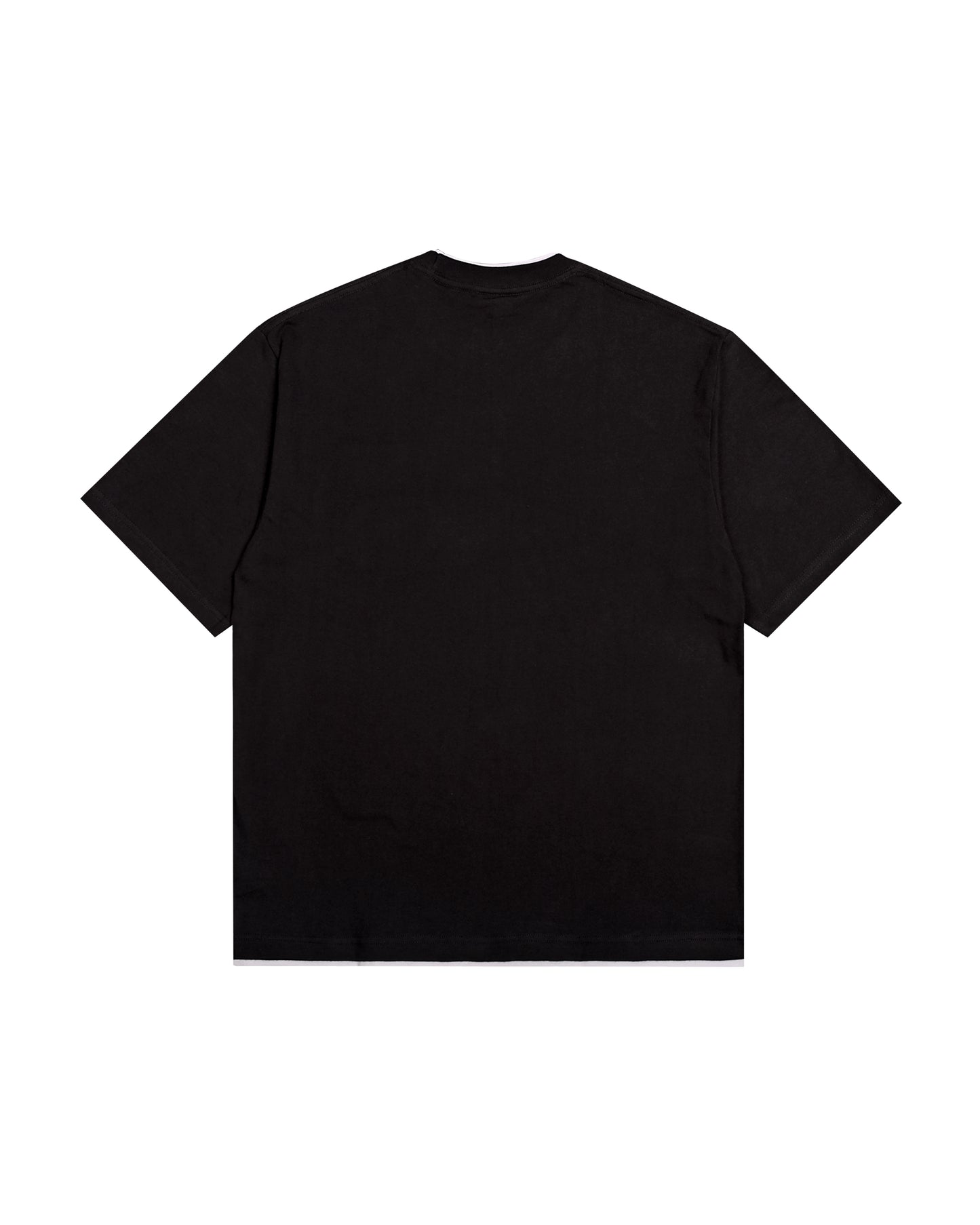 Macto Black Relaxed Fit Tees