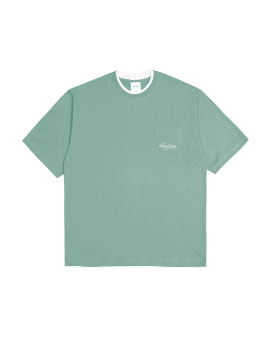 Macto Pale Blue Relaxed Fit Tees